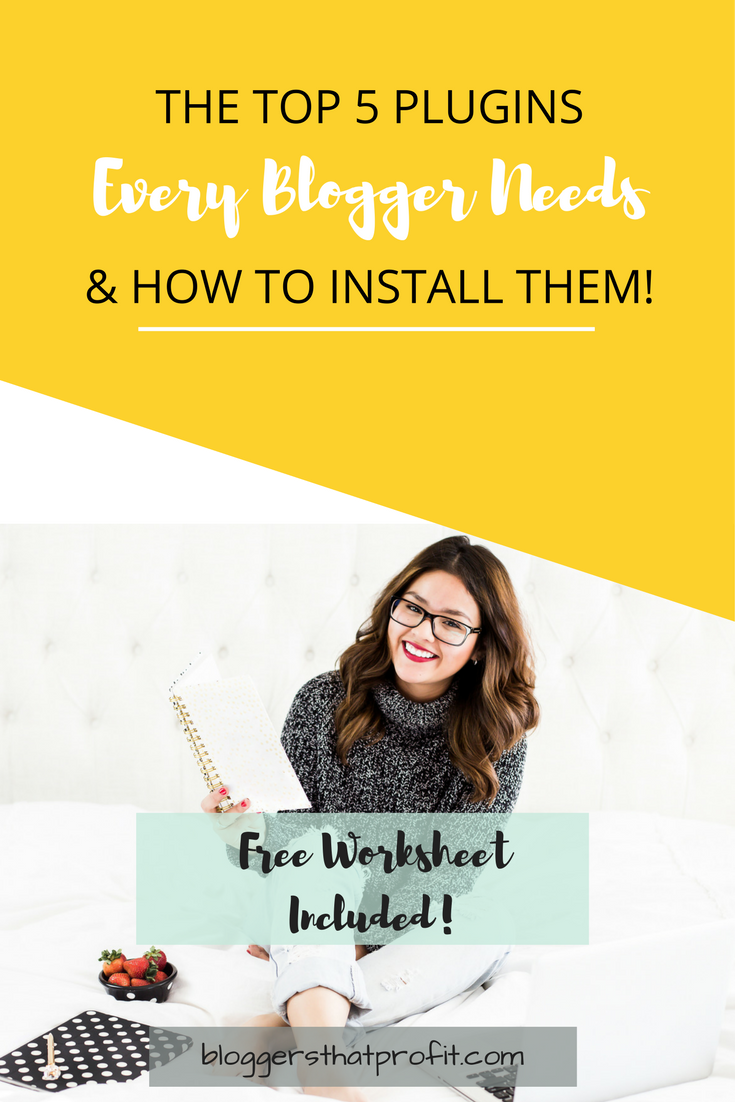 Looking to enhance your website to improve its online presence? These are the tops 5 plugins every blogger needs and tips to install them!