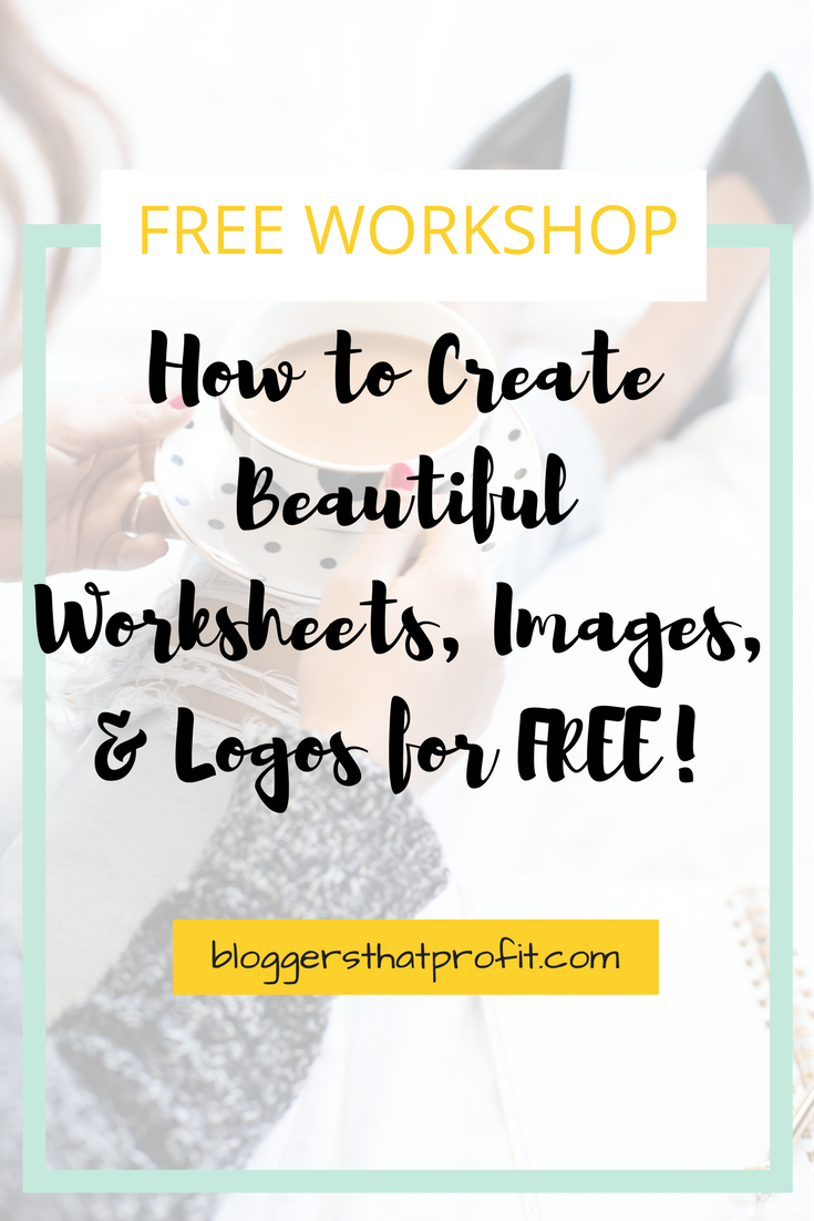 How To Create Beautiful Worksheets Images And Logos For Free Bloggers