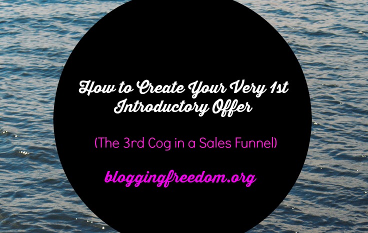How to create an introductory offer for your blog!